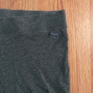 PINK Gray Ankle Leggings